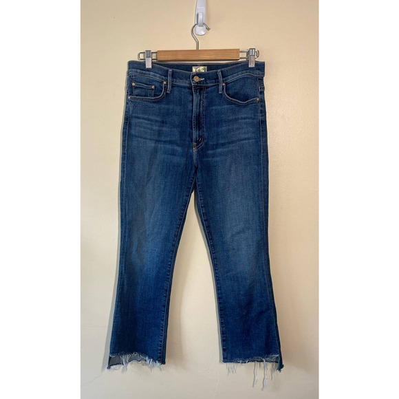 MOTHER Blue Ankle & Cropped Jeans - Picture 3 of 7